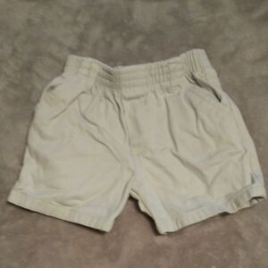 Kids Headquarters Cream Elastic-Waist Baby Shorts